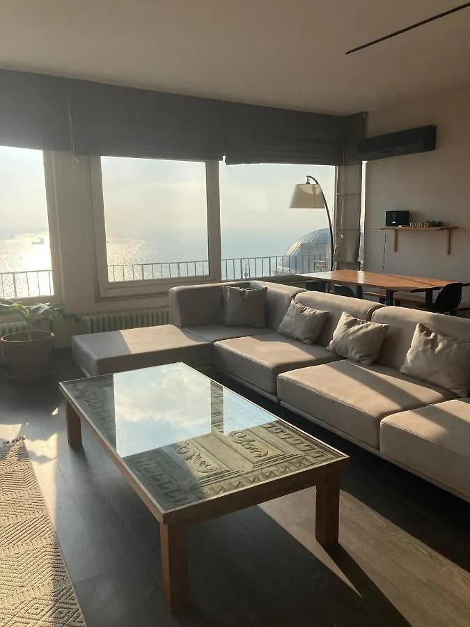 Art Loft , 270* Full Sea View In Cihangir Apartment Istanbul